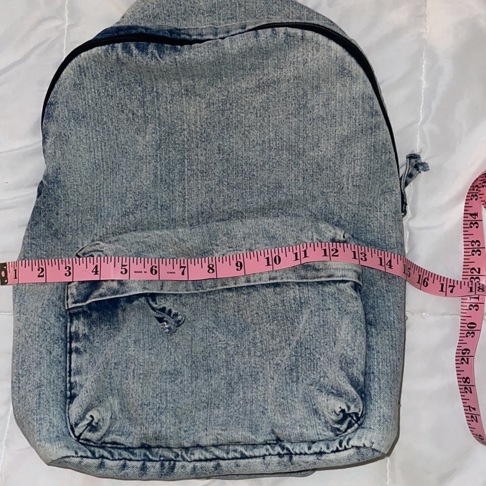 Denim Backpack 🎒 - Picture 5 of 6